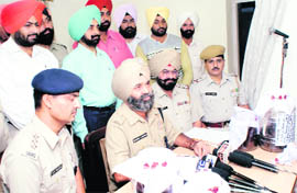 Patiala SSP Ranbir Singh Khattra informs about the opium seized on Thursday.