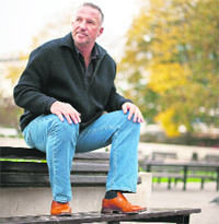 Former England cricketer Sir Ian Botham at the launch of the �Beefy�s Great Forget Me Not Walk� in central London, on Tuesday.