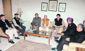 The core committee of the Punjab unit of the BJP holds a meeting in Amritsar