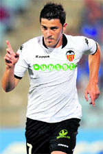 Spain�s David Villa