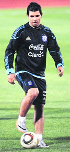 Argentine forward Sergio Aguero is coach Maradona�s son-in-law. 