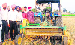 The newly introduced shredder in Amritsar.