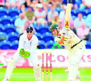 OZ players including Michael Clarke (R) feel it is important to be part of Big Bash