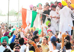 The Nav Inquilab Padyatra of the Punjab Youth Congress is flagged off from Mohali on Monday.