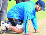 Indian captain MS Dhoni will hope the Newlands pitch favours his team.