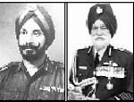 Lt Gen Jagjit Singh Aurora and  Marshal of the IAF Arjan Singh