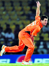 Netherlands� Ryan ten Doeschate was the standout player in the game against England