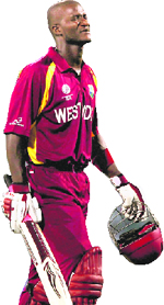 West Indies captain Darren Samm