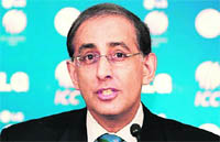 International Cricket Council CEO Haroon Lorgat