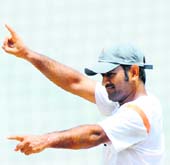 Indian captain MS Dhoni