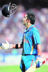 Knight Riders captain Gautam Gambhir
