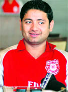 Piyush Chawla in Chandigarh on Tuesday