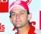 Kings XI Punjab�s captain Adam Gilchrist