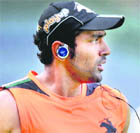 Pune Warriors' Robin Uthappa during a practice session in Mumbai on Tuesday. 