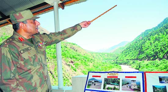 Col Khaled Khan, Commander, Jhelum Valley Brigade
