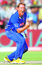 Royals� skipper Shane Warne.