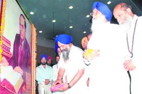 CM Parkash Singh Badal in Patiala