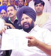 Harjit Grewal in Rajpura. 