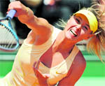 Russia's Maria Sharapova went down in straight sets 4-6, 5-7 to Li Na in the women�s semifinal in Paris on Thursday