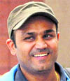 Virender Sehwag has not played for India after the World Cup ended in April.