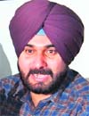 Navjot Singh Sidhu addresses mediapersons in Amritsar