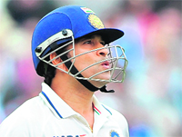 Sachin Tendulkar�s highest score in six innings so far has been 56. 