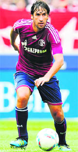 Spanish forward Raul has been left out of the Schalke 04 team to play HJK Helsinki in their Europa League qualifier to take place on Thursday, increasing speculation about the veteran's future at the club. 