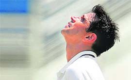 Apart from Dravid no batsman has looked comfortable.