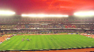 Salt Lake Stadium, the venue of the game, is one of the biggest stadiums in the world.