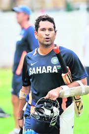 Laid low by a spate of injuries, India suffered a big jolt with Sachin Tendulkar also ruled out of the ODI series as the demoralised Indians go into the second one-dayer against England on Tuesday. Tendulkar�s toe injury aggravated just before the five-match series opener on Saturday.