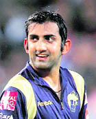 Gautam Gambhir will lead the Kolkata Knight Riders.