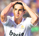 Real Madrid�s Kaka reacts during their Spanish league match against Levante in Valencia on Sunday. 