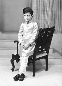 Pataudi as a child