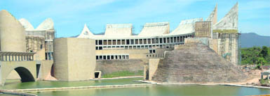 The Khalsa Heritage Centre at Anandpur Sahib. 