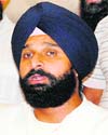 Bikram Singh Majithia in Amritsar