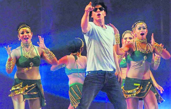 Badshah in Bathinda: Shah Rukh Khan performs at the inaugural ceremony of the Kabaddi World Cup in Bathinda on Tuesday