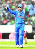 Virender Sehwag (pic) will be the captain of the Indian ODI team in the absence of Dhoni. 