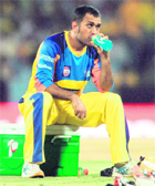 Captain MS Dhoni (pic) feels fielding and catching will play an important part in the series against Australia.