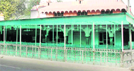 A view of Kali Devi temple in Patiala. 