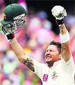 Michael Clarke scored a triple hundred in Sydney