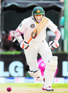 Australia�s Mike Hussey