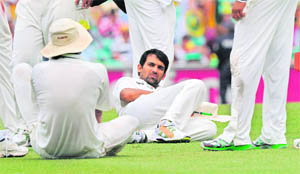 Zaheer Khan has hit out at Australian wicketkeeper Brad Haddin.