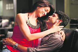 In Karthik Calling Karthik, Farhan and Deepika share a live-in relationship