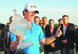 Rory McIlroy becomes the new world number one after winning in Florida on Monday. 