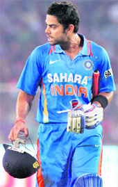 Delhi�s Virat Kohli has been rewarded with the vice-captaincy after a good show in Australia.