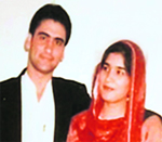 A file photo of Kamaljit Singh and Harpreet Kaur.