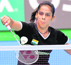  Saina Nehwal, the world No. 5, is considered to be India's best bet in the London Olympics.