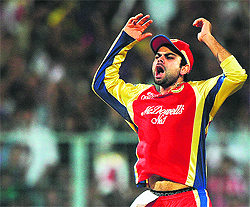 Virat Kohli will look to find some form as his team try and break into the top four