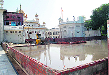 A view of the Operation Bluestar Memorial site.