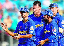 After two back-to-back wins the Rajasthan Royals are back in the reckoning for a place in the play-offs